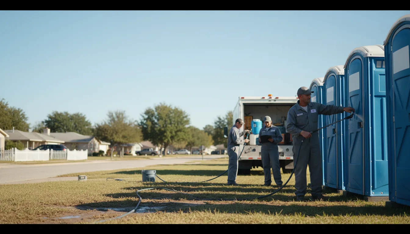 Long-Term Portable Toilet Rental in Kermit, TX near me